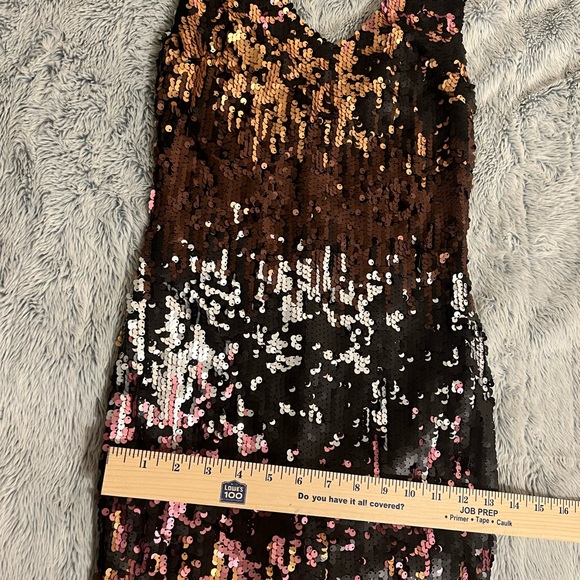 Sequins MONACO dress size 4/6 S - Picture 10 of 10